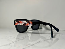Load image into Gallery viewer, Summer Supernant - Pink, White, and Brown Braided Beaded Sunglasses
