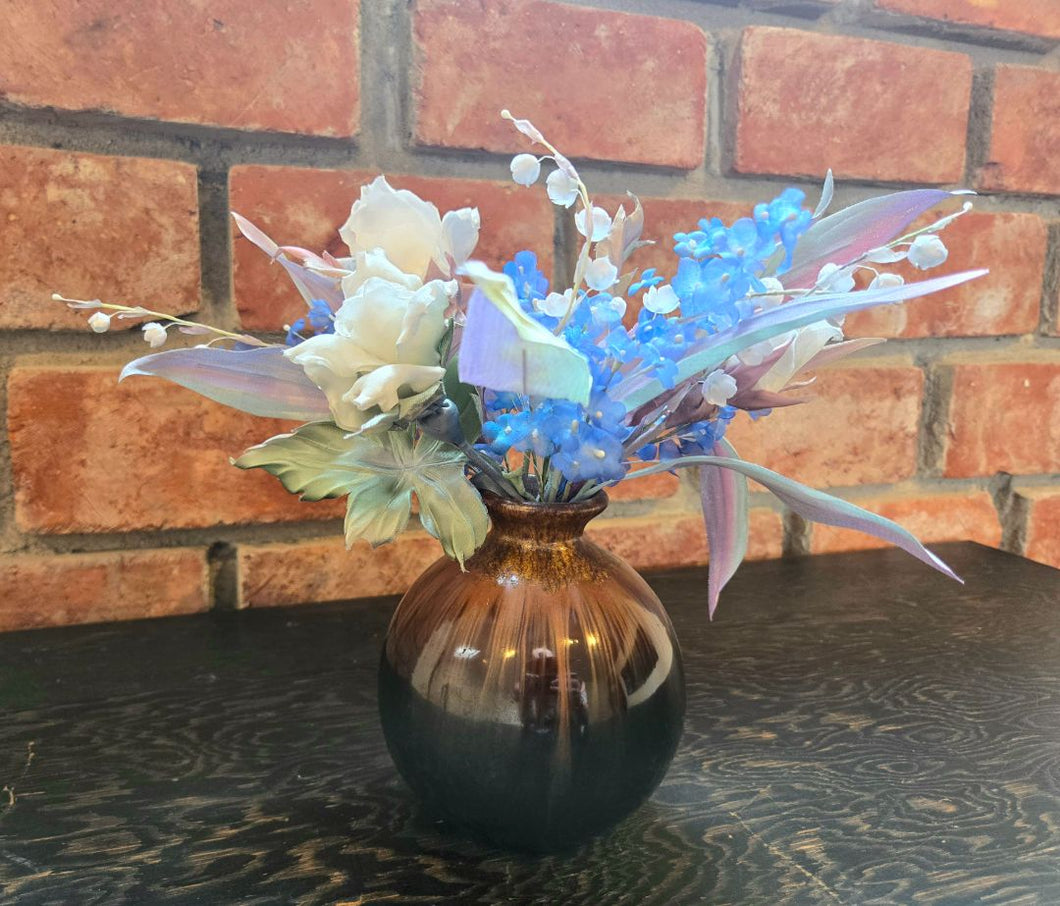 Svetlana Kandelaki - Bouquet Forget-Me-Not, Textile