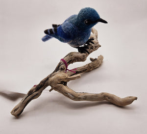 Amanda Rose Tanner - Felted Blue Bird