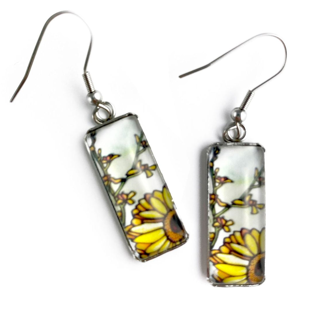 Kathy Lycka - Earrings Rectangle Tender