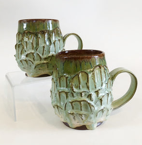 Erin Baer - Green Mugs